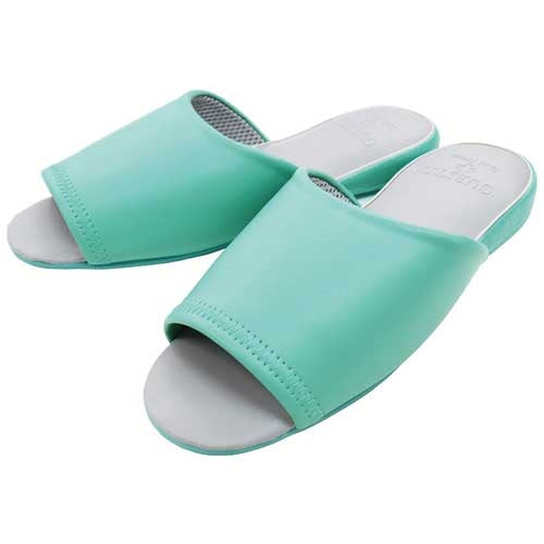 オクムラ GUEST IT 前開きスリッパL ブルー 1足 4969354313647