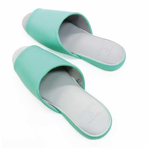 オクムラ GUEST IT 前開きスリッパL ブルー 1足 4969354313647