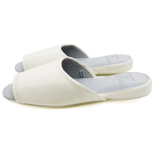 オクムラ GUEST IT 前開きスリッパL アイボリー 1足 4969354313654