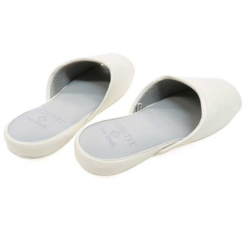 オクムラ GUEST IT 前開きスリッパL アイボリー 1足 4969354313654