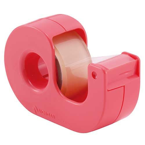 ニチバン セロテープ小巻カッター付 CT-18DCR 赤 4987167090944