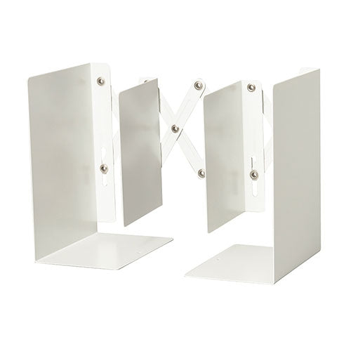 カール事務器 ブックエンド ALB-55-W ホワイト 4971760001292