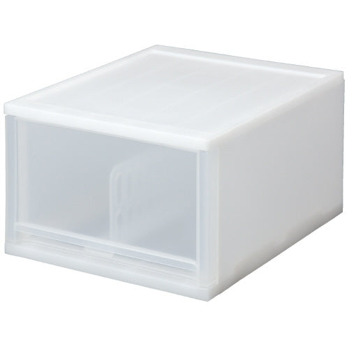 Sanko Plastic Brio A4 deep 1-tier case white 4973230427069