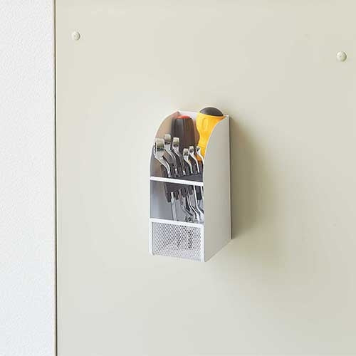 LIHITLAB. マグネットラックS A-7450-0 白 4903419843267