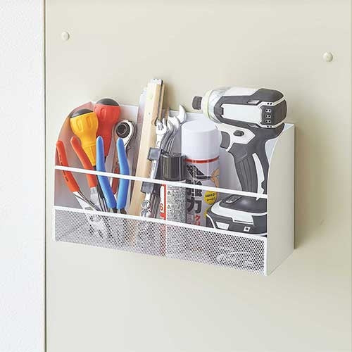 LIHITLAB. マグネットラックL〈横〉A-7452-0 白 4903419843281