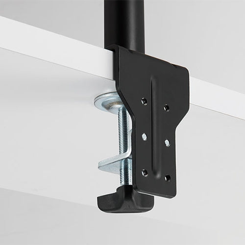 キングジム モニターアーム（1面2軸）ARM110-BK 4971660958733