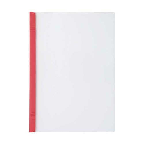 LIHITLAB. スライドバーファイル 10冊入 G1730-3 赤 4903419178796