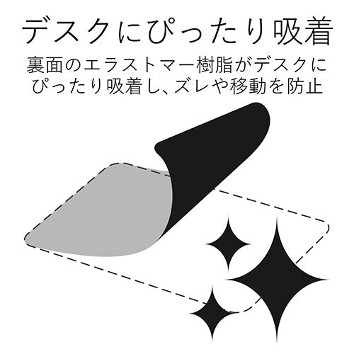 エレコム マウスパッドソフトレザーMP-SL01BK 4953103331778