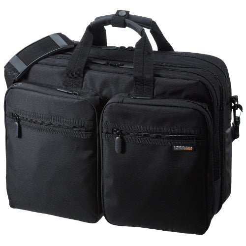 サンワサプライ ビジネスバッグBAG-3WAY21BK ブラック 4969887746233