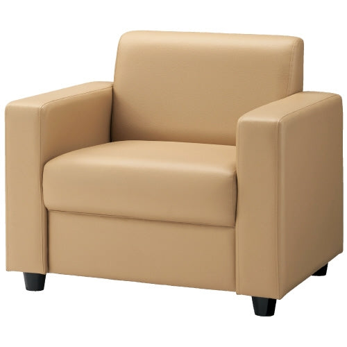 PLUS（プラス）オフィス家具 応接チェア RE-1841 BE ベージュ 1人掛　4514974102708