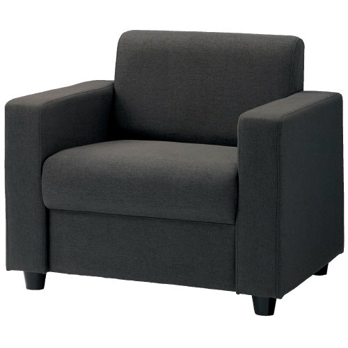 PLUS（プラス）オフィス家具 応接チェア RE-1841 CGY 1人掛　4514974102715