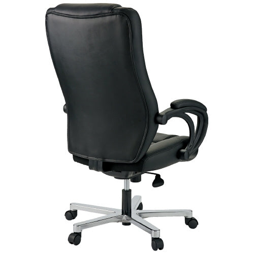 PLUS（プラス）オフィス家具 役員イス RA-1855 (L)BK　4514974102692