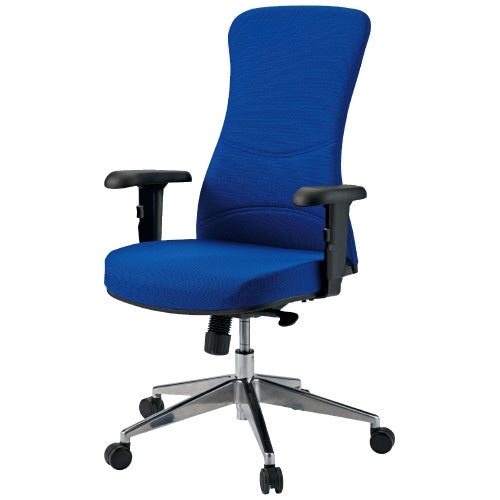 PLUS（プラス）オフィス家具 事務イス CF-7C BL ブルー　4942646076529