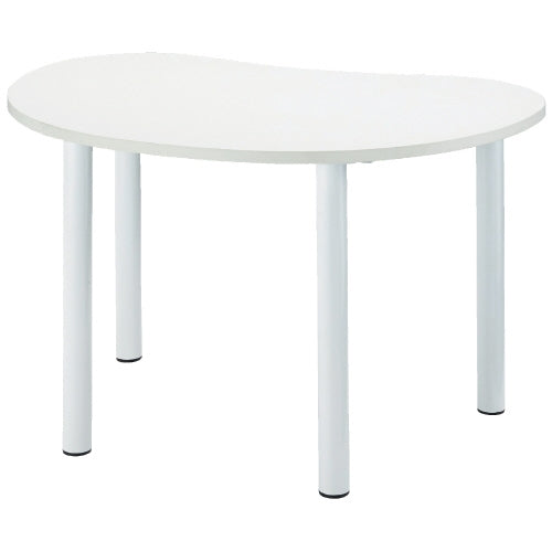 PLUS（プラス）オフィス家具 ビーンズテーブル RFMMT-BN1280WJ　4510391330106