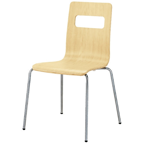 PLUS（プラス）オフィス家具 会議イス ALES-NA ナチュラル　4933178082669