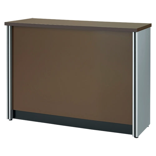 PLUS（プラス）オフィス家具 ハイカウンター PJ-HC12DB ダークブラウン　