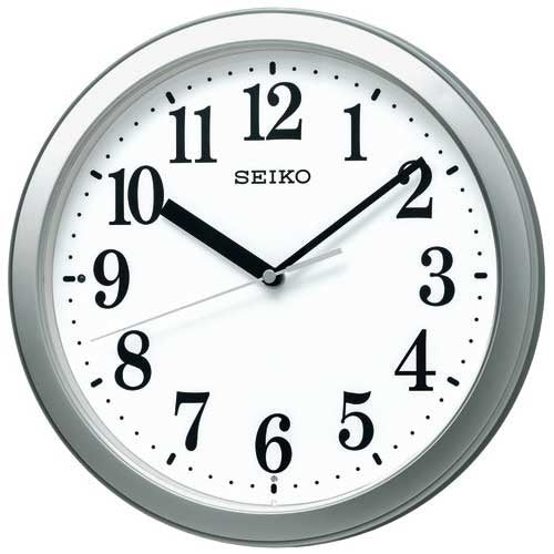 PLUS（プラス）オフィス家具 セイコー 電波掛時計 KX256S　4517228041495