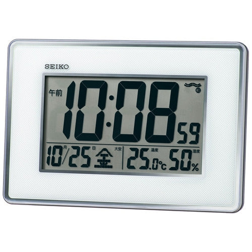 PLUS（プラス）オフィス家具 セイコー 掛置兼用電波時計 SQ443S　4517228041594