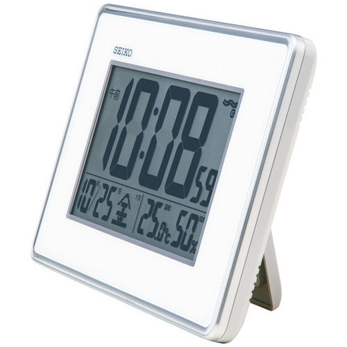 PLUS（プラス）オフィス家具 セイコー 掛置兼用電波時計 SQ443S　4517228041594