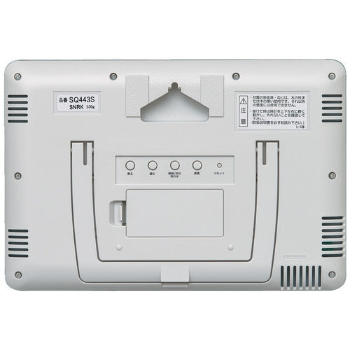 PLUS（プラス）オフィス家具 セイコー 掛置兼用電波時計 SQ443S　4517228041594