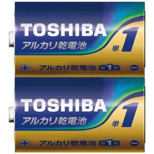 東芝 東芝アルカリ乾電池 単1形 2本×50パック 4904530027031