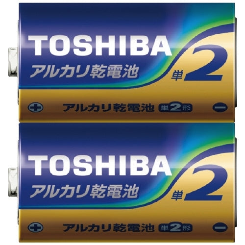 東芝 東芝アルカリ乾電池 単2形 2本×50パック 4904530027048