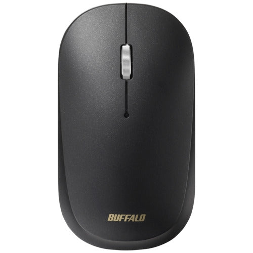 BUFFALO 薄型無線マウス ノーマル 黒 BSMBW330NBK 4950190374015