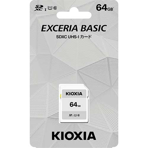 KIOXIA SDベーシックモデル64GB KCA-SD064GS 4582563851436