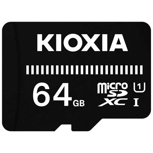 KIOXIA microSDベーシックモデル64GB KCA-MC064GS 4582563850781