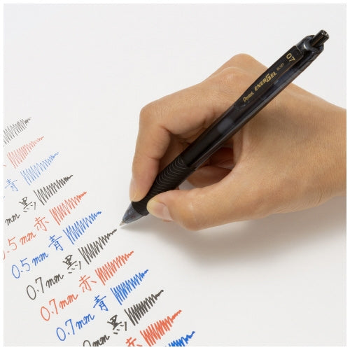 ぺんてる エナージェル・エス BL127-A 黒 0.7 4902506378378