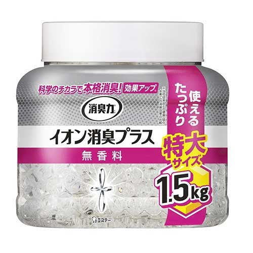 エステー 消臭力クリアビーズ 本体 無香料 1.5kg 4901070128006