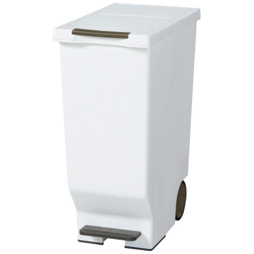 Heiwa Kogyo Slide Pedal Pail 45L Brown 4907556218926