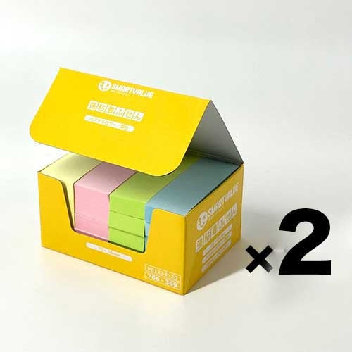 Smart Value Strong Adhesive Sticky Pastel 75*25 P612J-P-40 4547345054467