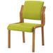 PLUS（プラス）オフィス家具 会議イス WF-C5LN グリーン肘無 木製　4547345054634