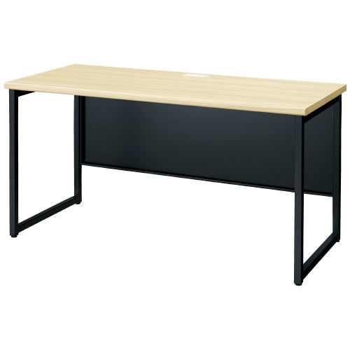 PLUS（プラス）オフィス家具 ワークテーブル GT-1460BK ナチュラル　