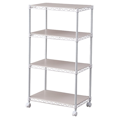 PLUS（プラス）オフィス家具 ☆カラーメタルラック CMM-55104B ホワイト　4967576446495