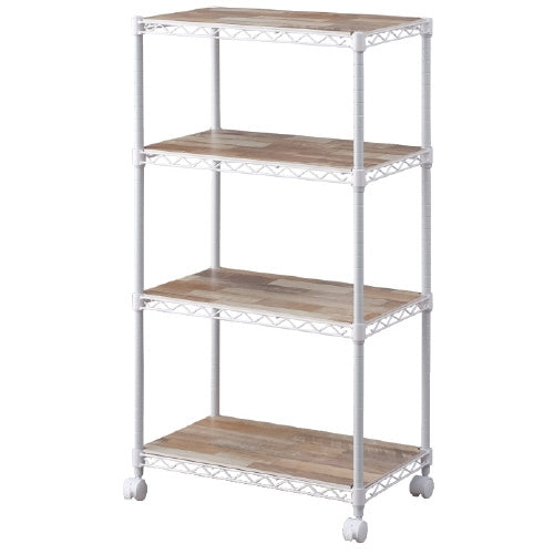 PLUS（プラス）オフィス家具 ★カラーメタルラック CMM-55104B ホワイト　