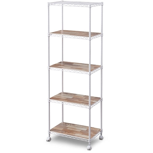 PLUS（プラス）オフィス家具 ☆カラーメタルラック CMM-55165B ホワイト　4967576446525