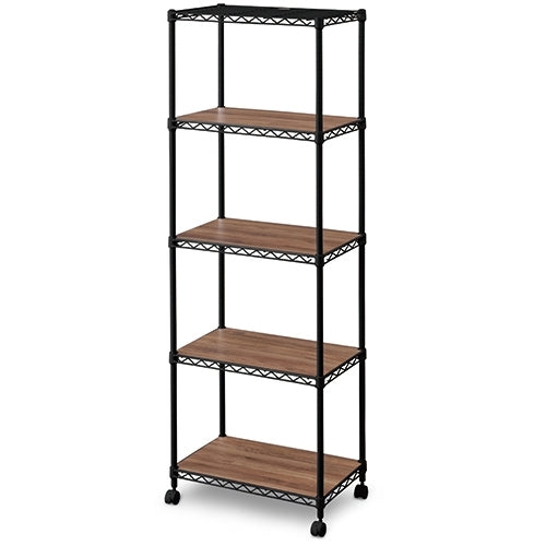 PLUS（プラス）オフィス家具 ★カラーメタルラック CMM-55165B ブラック　