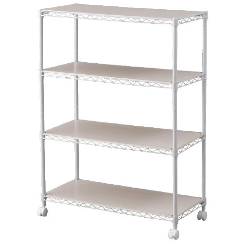 PLUS（プラス）オフィス家具 ☆カラーメタルラック CMM-75104B ホワイト　4967576446556