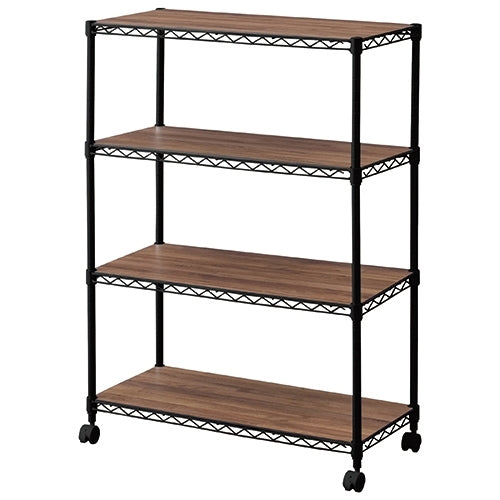 PLUS（プラス）オフィス家具 ☆カラーメタルラック CMM-75104B ブラック　4967576446563