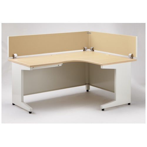 PLUS（プラス）オフィス家具 L型平机デスクトップパネルRJ-1612P-9-2 BE　