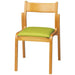 PLUS（プラス）オフィス家具 会議イス MF-C4NN GR グリーン 木製　4547345054665