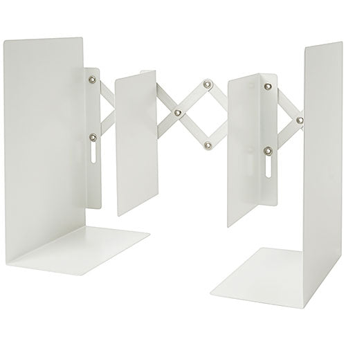 カール事務器 ブックエンド ALB-77-W ホワイト 4971760001704