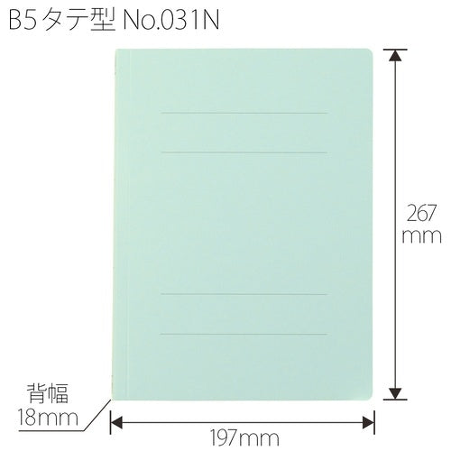 Ten positive flat file 031N B5S blue