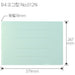 Plus flat file 012N B4E blue 10 books