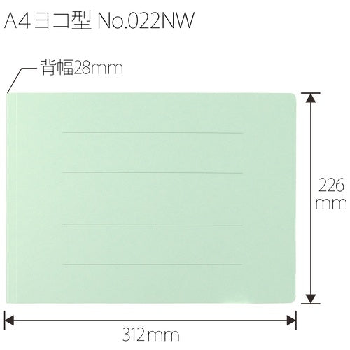 Ten positive flat file 022NW A4E blue