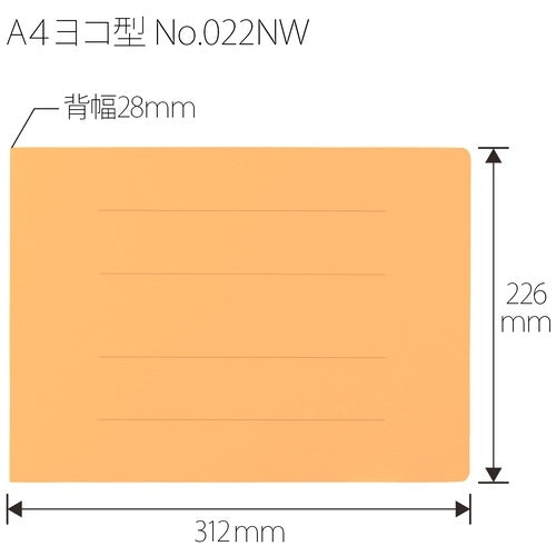 Ten positive flat file 022NW A4E yellow