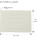 Plus flat file 052N B6E gray 10 books