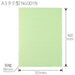 Positive flat file 001N A3S green ten books